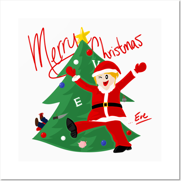 Merry Christmas ... Eve Wall Art by SleepyInPsych